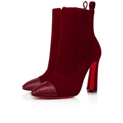 Botas Me In The 90s Christian Louboutin Mujer - Vino - 1210972BK01
